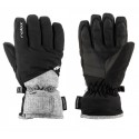Relax Laro RR23C šedá/černá dětské lyžařské prstové rukavice 10000