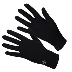 Direct Alpine Skin black unisex tenké zateplovací rukavice Merino vlna