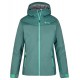 Kilpi Flip-W tmavě zelená SL0113KIDGN dámská voděodolná lyžařská zimní bunda 