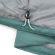 Kilpi Flip-W tmavě zelená SL0113KIDGN dámská voděodolná lyžařská zimní bunda 4