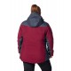 Kilpi Flip-W tmavě červená SL0113KIDRD dámská voděodolná lyžařská zimní bunda5