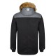 Kilpi Alpha-M black SM0127KIBLK pánská zimní bunda (kabát) s kožešinou 1