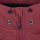 Kilpi Ravia-W tmavě červená SL0124KIDRD dámská softshellová bunda s kapucí 2