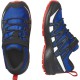 Salomon XA Pro V8 CSWP K 471263 lapis blue/black/fiery red dětské nízké nepromokavé boty 1