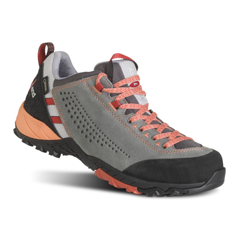 Kayland Alpha Ws GTX grey peach damske nepromokave trekove boty