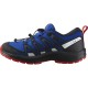 Salomon XA Pro V8 CSWP J 471262 lapis blue/black/fiery red dětské nízké nepromokavé boty 4
