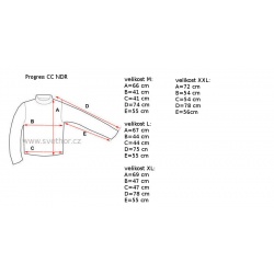 _Progres CC NDR modra panske triko dlouhy rukav coffee collection zmereno