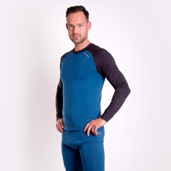 Progres CC NDR antracit petrol panske triko dlouhy rukav coffee collection 4