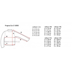 _Progres Eco E NDRD tyrkysova detske triko dlouhy rukav bambus