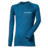 Progres DT MB TDRD petrol sv. modra detske termo triko dlouhy rukav merino bambus