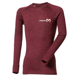 Progres DT MB TDRD svestka merunka detske termo triko dlouhy rukav merino bambus