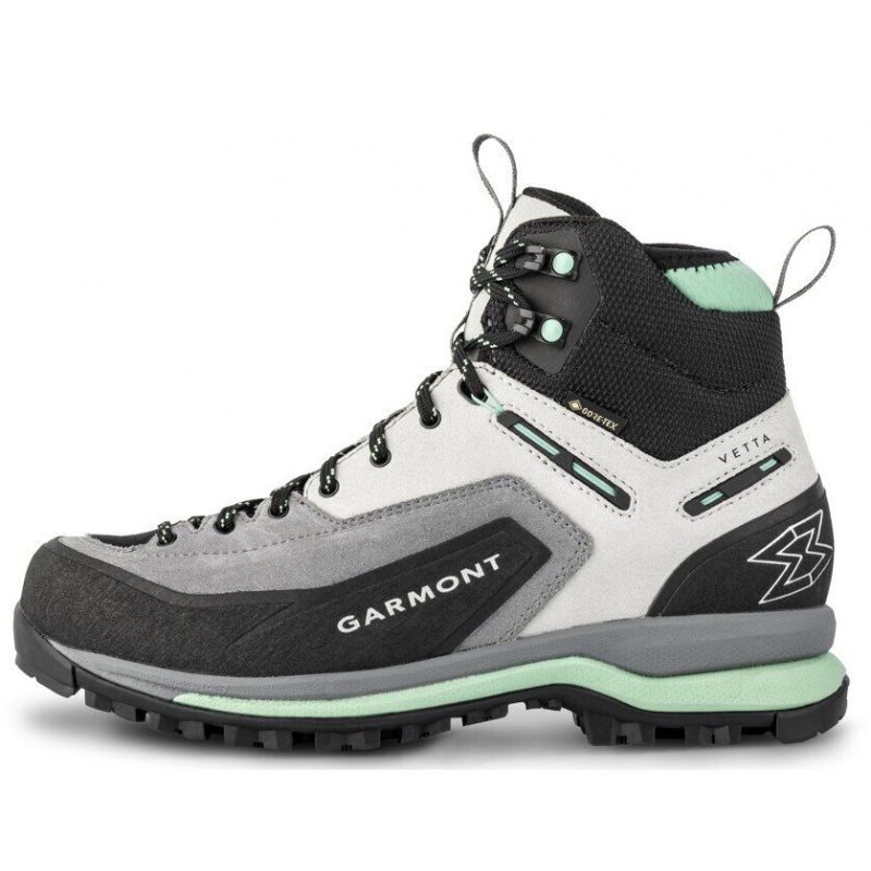 Garmont Vetta Tech GTX Wms grey green damske nepromokave kozene trekove boty i na ferraty