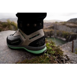 Garmont Vetta Tech GTX Wms grey green damske nepromokave kozene trekove boty na ferraty 9