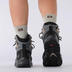 Salomon Quest Element GTX W ebony rainy day 414574 damke nepromokave trekove boty 5