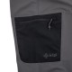 Kilpi Ligne-M tmavě šedá RM0205KIDGY pánské lehké pohodlné outdoorové turistické kalhoty 3