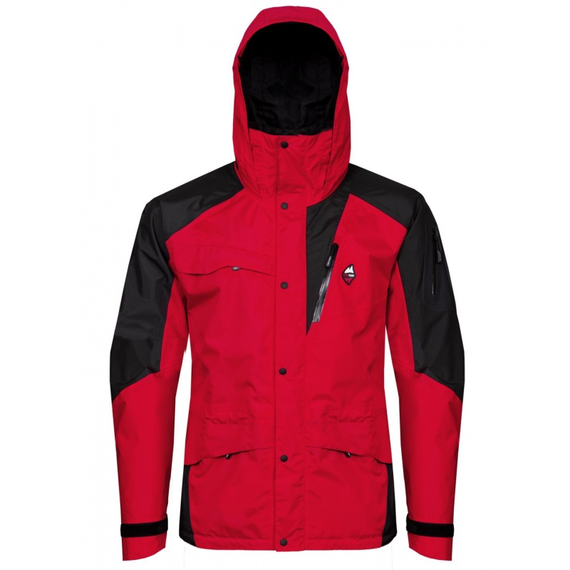 High Point Mania 7.0 Jacket Red black panska nepromokava bunda