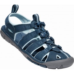Keen Clearwater CNX W navy/blue glow dámské nízkoprofilové outdoorové sandály 1