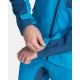 Kilpi Ravio-M modrá TM0109KIBLU pánská softshellová bunda mírně zateplená 4