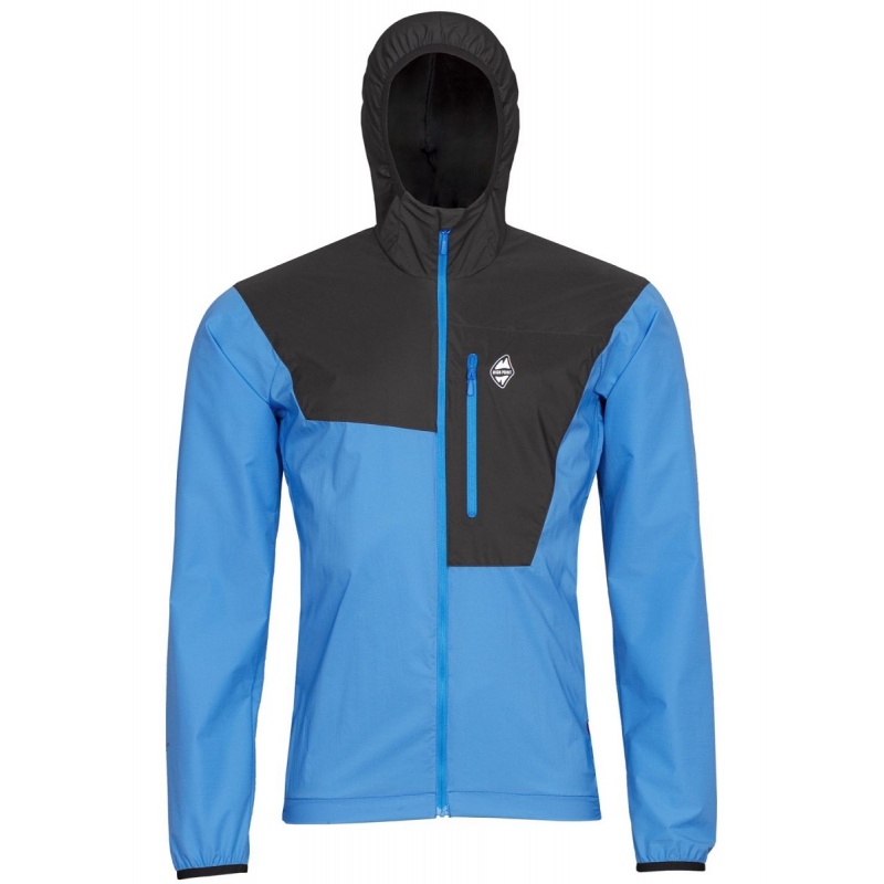 High Point Helium Pertex 2.0 Jacket Swedish blue black panska ultralehka vetrovka