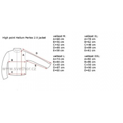 _High Point Helium Pertex 2.0 Jacket Antique Mos black panska ultralehka vetrovka zmereno
