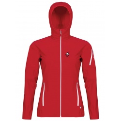 High Point Atom 2.0 Lady Hoody Jacket Red damska softshellova vetruvzdorna bunda