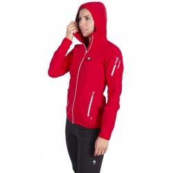 High Point Atom 2.0 Lady Hoody Jacket Red damska softshellova vetruvzdorna bunda 2