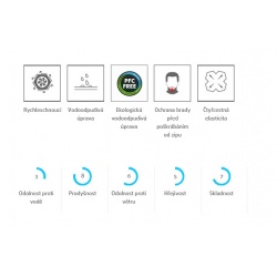 High Point Atom 2.0 Lady Hoody Jacket Red damska softshellova vetruvzdorna bunda 7