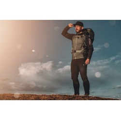 High Point Alpha Pants Black panske outdoorove turisticke technicke zateplene kalhoty 6