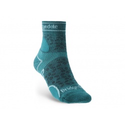 Bridgedale Trail Run Leightweight T2 MS 3 4 Crew Womens teal panske bezecke ponozky