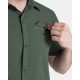 Kilpi Bombay-M tmavě zelená TM0303KI pánská lehká funkční rychleschnoucí košile 2