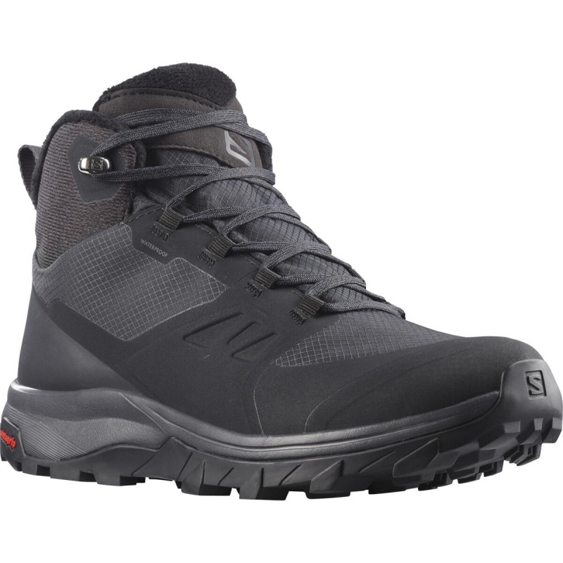 Salomon OUTsnap CSWP W 411101 damske lehke zimni nepromokave boty