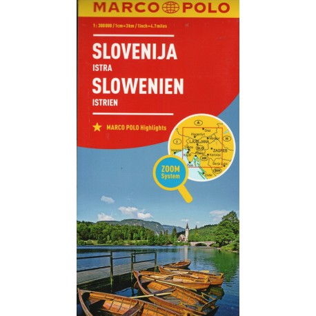 Marco Polo Slovinsko Istrie 1:300 000 automapa