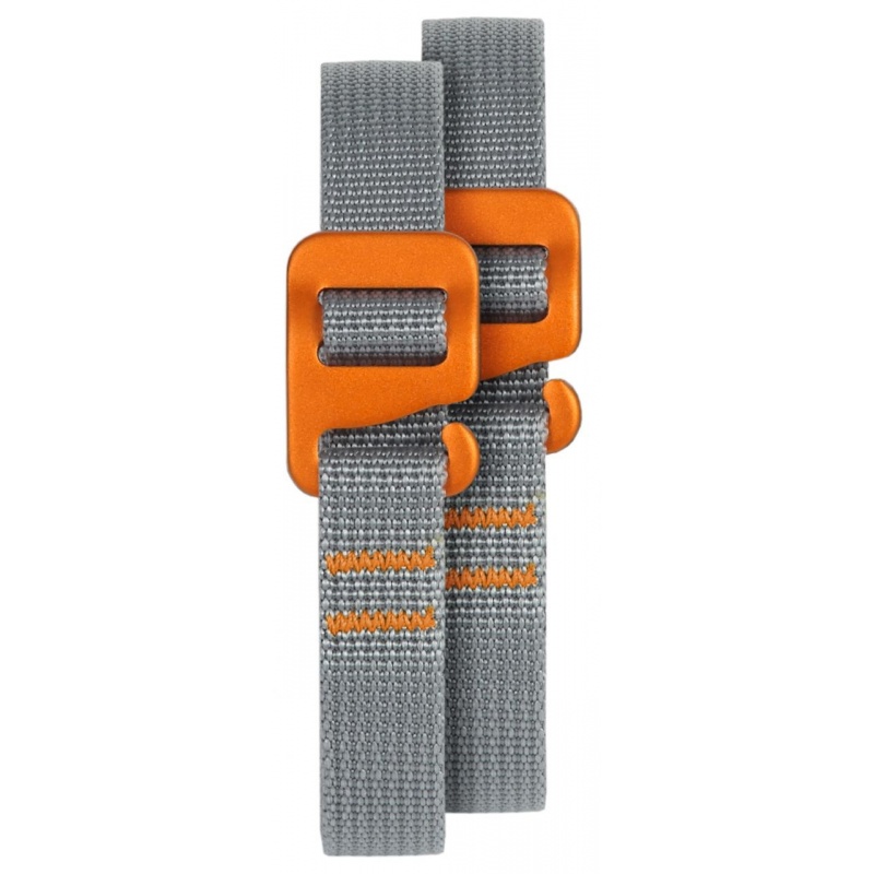 Boll GEAR STRAPS 1.8 m granite 2 ks popruhu s odlehcenou duralovou sponou