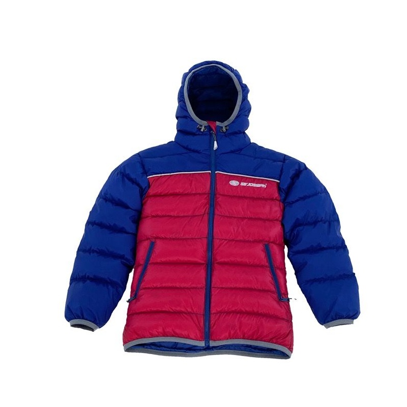 Sir Joseph Buni II navy fuchsia detska zimni perova bunda