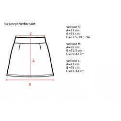 _Sir Joseph Vertin skirt II dark grey fuchsia damska zateplena zimni sportovni sukne zmere