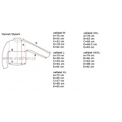 _Hannah Hannah Skylark Man brilliant blue panska lehka nepromokava sbalitelna bunda zmeren