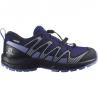Salomon XA Pro V8 CSWP J 416145 Astral aura black purple detske nizke nepromokave boty4