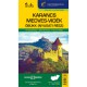 Cartographia Karancs, Medves-vidék,Óbükk (nyugat) 1:33 000 turistická mapa