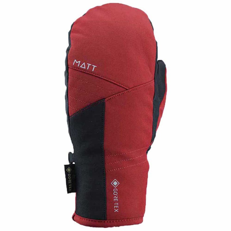 Matt Shasta Junior Gore-tex Mittens 3304JR RJ cervene detske nepromokave palcove rukavice