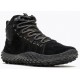 Merrell Wrapt Mid WP W black/black J037752 dámské vyšší trekové barefoot boty 1