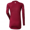 Progres MW NDRD svestkovy melir detske triko dlouhy rukav 100% Merino vlna2