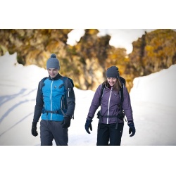 High Point Merino Alpha swedish blue antracit panska outdoorova technicka zateplena bunda1