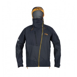 Direct Alpine Guide 8.0 anthracite mango panska nepromokava hardshellova bunda Gelanots