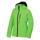 Husky Montry L neonově zelená dámská nepromokavá zimní lyžařská bunda