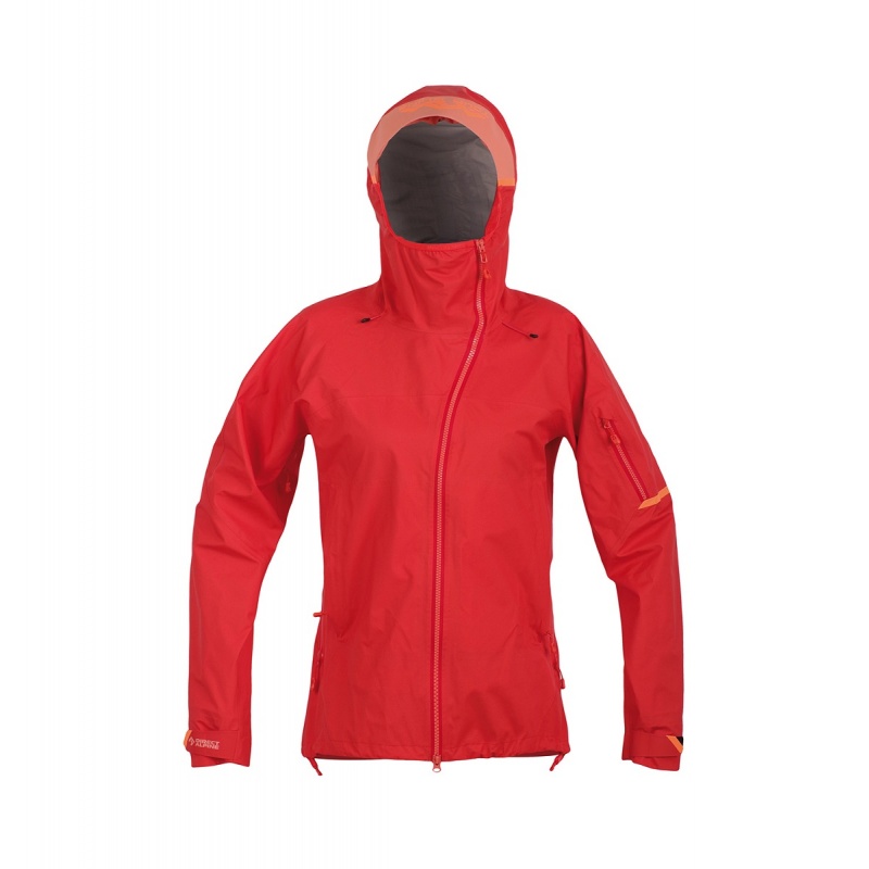 Direct Alpine Guide Lady 3.0 brick coral damska nepromokava bunda Gelanots HB 3L