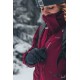 Husky Montry L bordo dámská nepromokavá zimní lyžařská bunda 6
