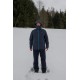 Husky Gambola M black blue pánská nepromokavá zimní lyžařská bunda 5