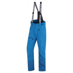 Husky Gilep M blue pánské nepromokavé zimní lyžařské kalhoty