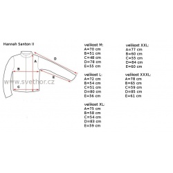 _Hannah Santon II dark denim panska funkcni celorozepinaci mikina Polarsoft Thermo zmereno