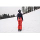 Husky Gilep Kids red dětské nepromokavé zimní rostoucí lyžařské kalhoty 6